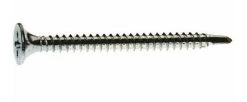 #6 X 1-7/8-Inch Zinc Phillips Bugle Head Self-Drilling Screws 1-Pound