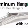 5-Inch Aluminum Hangfast Hidden Hangers With Clip And 3-1/2-Inch Screw