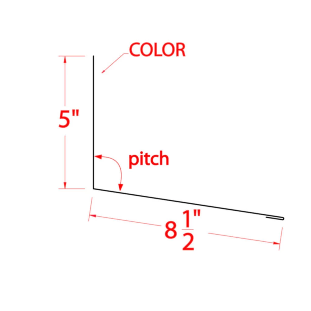 10-Foot 3-Inch Painted Endwall Trim 3 10-Foot 3-Inch Painted Endwall Trim