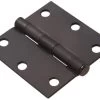 3 In Residential Door Hinge Oil Rubbed Bronze -Home-Building Hardware HillmanGroup 1375090530 54 1079
