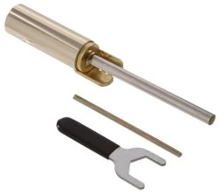 Hillman Hinge Pin Door Closer - Adjustable - Satin Brass