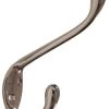 Heavy Duty Nickel Garment Hook -Home-Building Hardware HillmanGroup 1375090530 54 1209