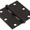 3-1/2 In Residential Door Hinge Black