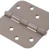 4 In Residential Door Hinge Round Corner Stainless Steel