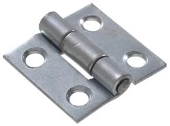 1-Inch Zinc Plated Fixed Pin Light Narrow Hinge