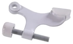 White Polybagged Hinge Pin Door Stops For Solid Or Hollow Core Door