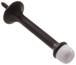 Oil Rubbed Bronze Polybagged Rigid Door Stops - Standard