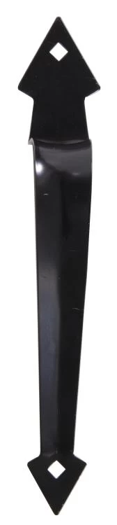 Hillman 10-Inch Black Ornamental Door Pull