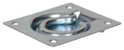 Zinc Plated 3 In X 3-1/2 In Flush Trap Door Ring