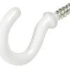 Hillman 1-1/2-Inch White Vinyl Coated Cup Hook