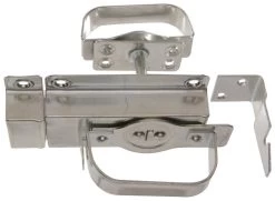 Swinging Door Latches - For 3/4 In To 2-1/4 In Door Zinc Plated
