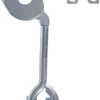 Hillman 8 In Safety Hook W/Plate Staple -Home-Building Hardware HillmanGroup 1375090530 54 375
