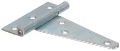 8-Inch Zinc Plated Heavy T-Hinge