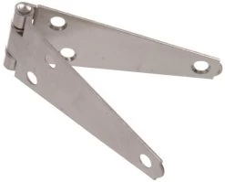 Hillman 6-Inch Stainless Steel Heavy Strap Hinge
