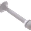 3-Inch White Standard Base Polybagged Spring Door Stop -Home-Building Hardware HillmanGroup 1375090530 54 452