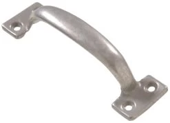 5-1/2 In Galvanized Utility Door Pull
