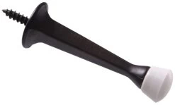 Oil Rubbed Bronze Polybagged Rigid Door Stop - Square Type