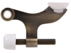 Antique Brass Polybagged Hinge Pin Door Stops For Solid Or Hollow Core Door