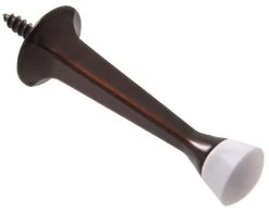 Antique Bronze Polybagged Rigid Door Stop - Square Type