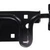 Slide Action Gate Latches - For Left Or Right Hand Use Black -Home-Building Hardware HillmanGroup 1375090530 54 746