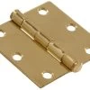 3-1/2 In Residential Door Hinge Square Corner -Home-Building Hardware HillmanGroup 1375090530 54 748