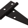 4-Inch Black Heavy T-Hinge -Home-Building Hardware HillmanGroup 1375090530 54 858