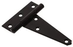 4-Inch Black Heavy T-Hinge