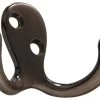 Pewter Double Clothes Hook