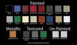 10-Foot 3-Inch Painted Endwall Trim 9 10-Foot 3-Inch Painted Endwall Trim -Home-Building Hardware MBSColors 4