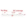 38 X 14 29-Gauge Galvanized G90 Nu Mag Panel 2 38 X 14 29-Gauge Galvanized G90 Nu Mag Panel -Home-Building Hardware NuMag29G45yrpanel 1