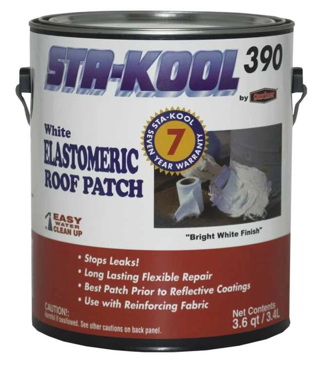 Elastomeric Roof Patch White .9 Gal 3 Elastomeric Roof Patch White .9 Gal