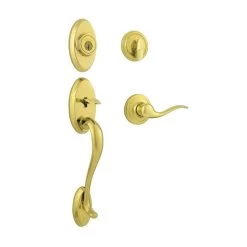 Shelburne X Tustin Lifetime Polished Brass Handleset