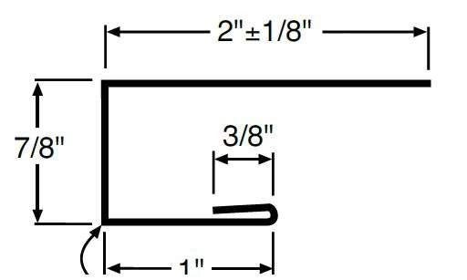 J Channel 10.5 Ft Bright White 3 J Channel 10.5 Ft Bright White