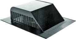 Black Aluminum Roof Louver