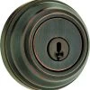 1-Cyl Deadbolt Smt Ven Bronze -Home-Building Hardware orgill 1a 3177185