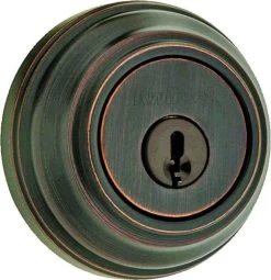 1-Cyl Deadbolt Smt Ven Bronze