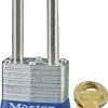 Master Lock 1-1/2-Inch Steel Padlock -Home-Building Hardware orgill 1a 6103915