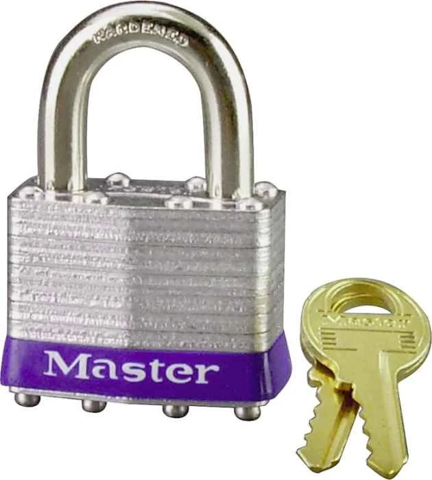 Master Lock 1-3/4-Inch 4-Pin Steel Tumbler Padlock 3 Master Lock 1-3/4-Inch 4-Pin Steel Tumbler Padlock