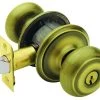 Antique Brass Georgian Entry Knob -Home-Building Hardware orgill 1a 6799233