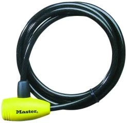 Master Lock 6-Foot X 3/8-Inch Keyed Cable Lock