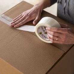 1.88-Inch X 25-Yard Clear, Non-Transparent, Ez Tear Packaging Tape -Home-Building Hardware pack5