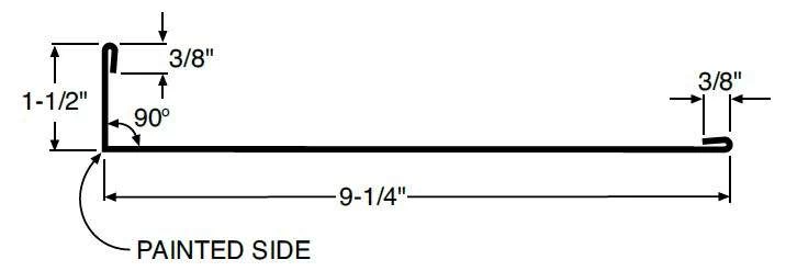 Special Order Door Post Trim 10.5 Painted 3 Special Order Door Post Trim 10.5 Painted