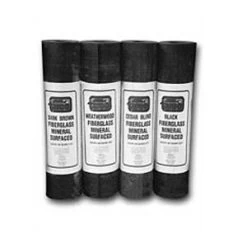 Mineral Surface Roll Roofing Dark Brown